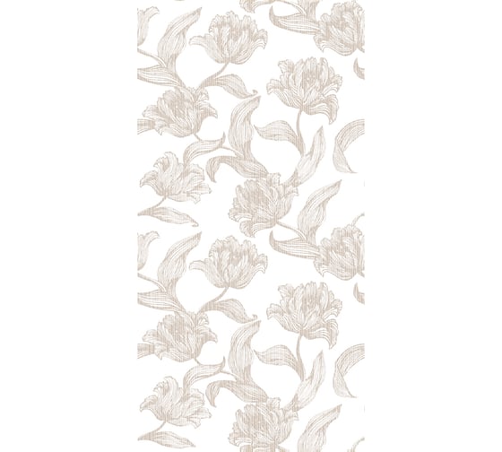 Плитка Azori Ceramica Mallorca beige floris, 31.5x63 см 505181101 1