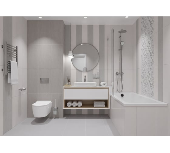 Плитка Azori Ceramica Mallorca grey, 31.5x63 см 505071101