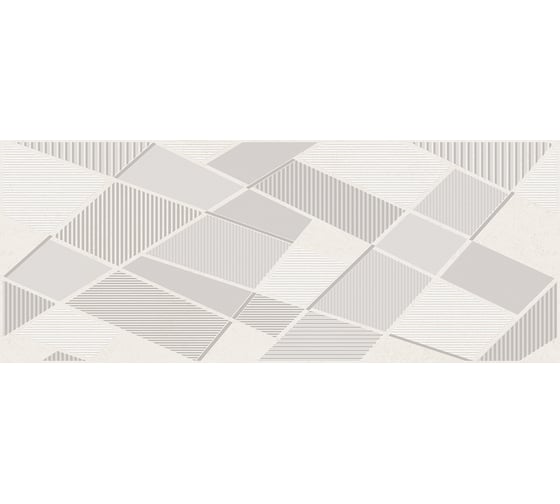Декор Azori Ceramica sonnet grey geometria, 20.1x50.5 см, 1 шт. 587902002