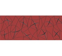 Декор Azori Ceramica vela carmin stella, 20.1x50.5 см, 1 шт. 587072002