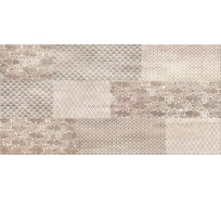 Плитка Azori Ceramica Pandora latte ornament, 31.5x63 см 505761101