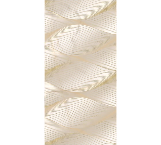 Декор Azori Ceramica apulia oro cascade, 31.5x63 см, 1 шт. 589002002 1