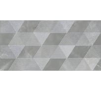 Декор Azori Ceramica opale grey geometria, 31.5x63 см, 1 шт. 588912001