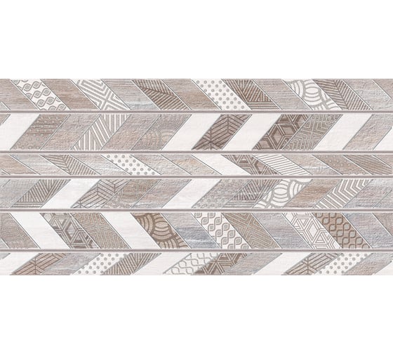 Декор Azori Ceramica shabby chevron, 31.5x63 см, 1 шт. 587762001