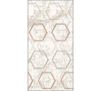 Декор Azori Ceramica apulia oro hexagone, 31.5x63 см, 1 шт. 589002003