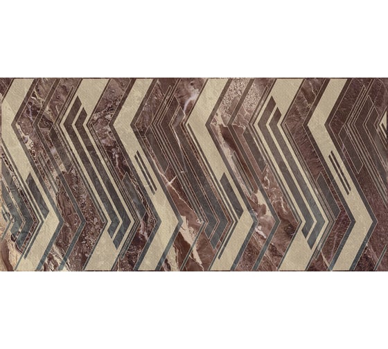 Декор Azori Ceramica atlas dark, 31.5x63 см, 1 шт. 588872001