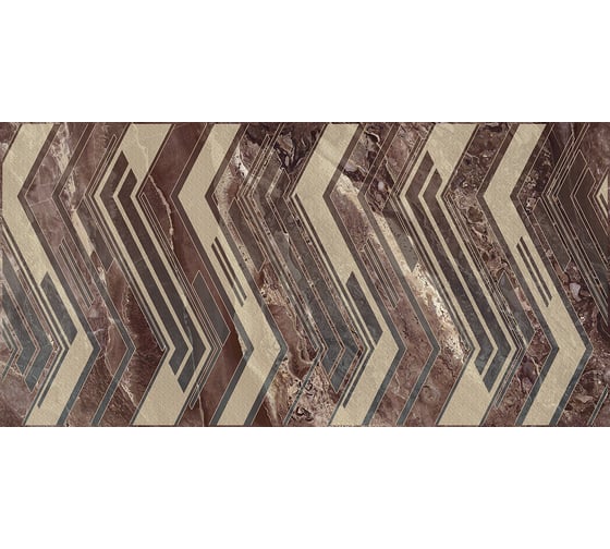 Декор Azori Ceramica atlas dark, 31.5x63 см, 1 шт. 588872001