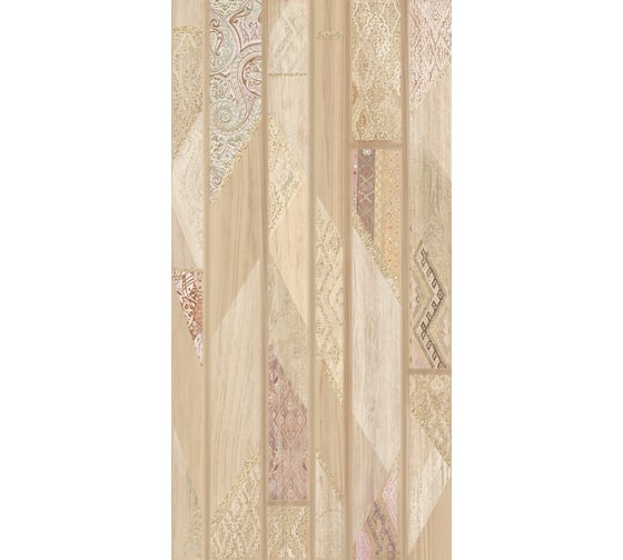 Декор Azori Ceramica rustic vintage 1, 31.5x63 см, 1 шт. 588462001