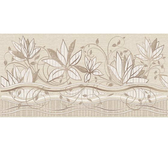 Декор Azori Ceramica romanico flora, 31.5x63 см, 1 шт. 588472001