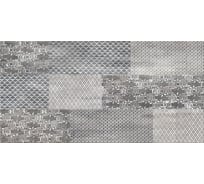 Плитка Azori Ceramica Pandora grey ornament, 31.5x63 см 505731101