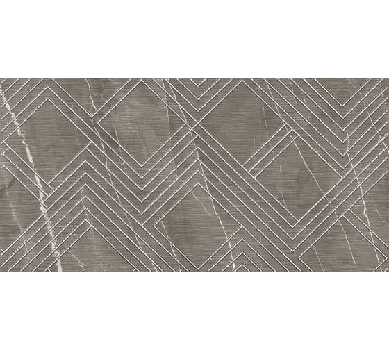 Декор Azori Ceramica hygge mocca cristall, 31.5x63 см, 1 шт. 588232001