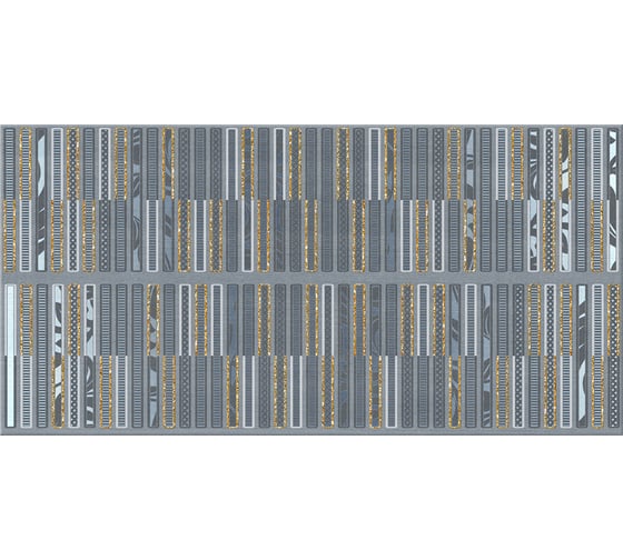 Декор Azori Ceramica aura atlantic geometria, 31.5x63 см, 1 шт. 586562002