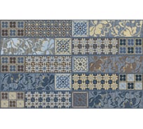 Декор Azori Ceramica камлот индиго эйша, 40.5x27.8 см, 1 шт. 582552002