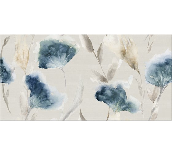 Декор Azori Ceramica aura marfil floris, 31.5x63 см, 1 шт. 586552001