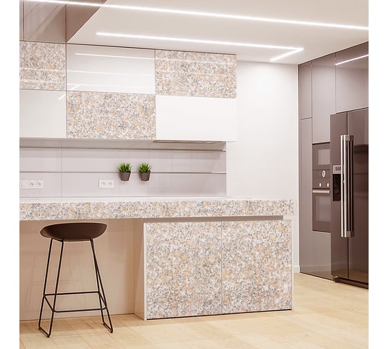 Плёнка самоклеящаяся ROOM DECOR 36013-90 камень 90x8 м 36013-90х8м
