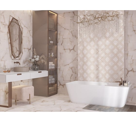 Напольная плитка Eletto Ceramica rosa portogallo 42x42 см 508383001