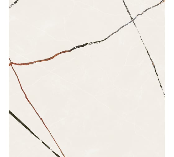 Напольная плитка Eletto Ceramica bianco covelano 42x42 см 508123001