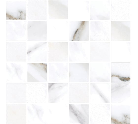 Мозаика Eletto Ceramica calacatta mosaic 30x30 см 1 шт. 588143002