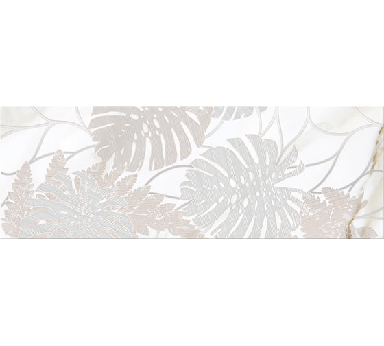 Панно Eletto Ceramica calacatta fern 48,4x70 см комплект из 2 плиток 586482001