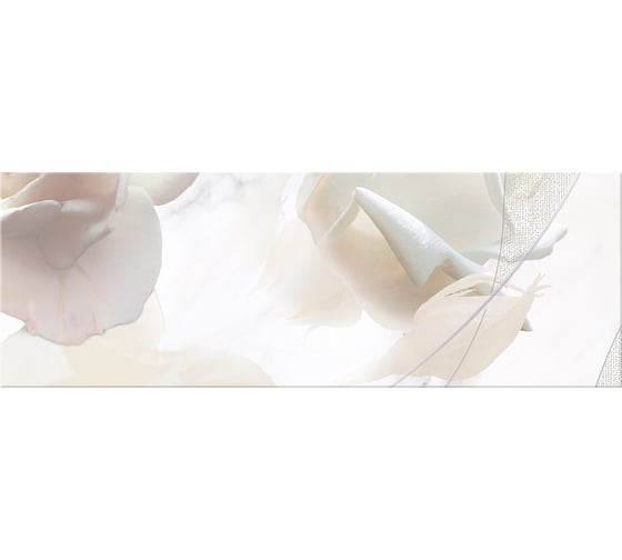 Панно Eletto Ceramica calacatta rosa 48,4x140 см комплект из 4 плиток 586482002