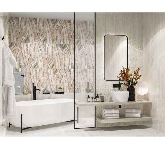 Напольная плитка Eletto Ceramica gala ivory 42x42 см 508363001