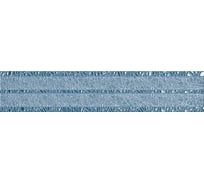 Бордюр Azori Ceramica камлот индиго крэш 40,5x8 см 1 шт. 582551002