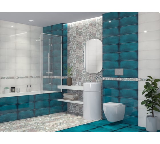Бордюр Azori Ceramica eclipse selena 50,5x6,2 см 1 шт. 585601002