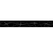 Бордюр Azori Ceramica vela nero stella 50,5x6,2 см 1 шт. 587111002