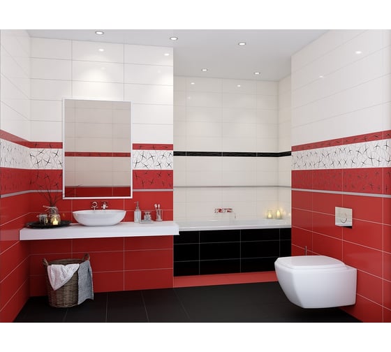 Бордюр Azori Ceramica vela nero stella 50,5x6,2 см 1 шт. 587111002
