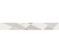 Бордюр Azori Ceramica sonnet grey geometria 50,5x6,2 см 1 шт. 587901002