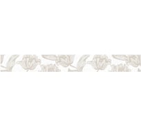 Бордюр Azori Ceramica mallorca beige floris 63x7.5 см 1 шт. 585081001