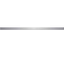Бордюр Azori Ceramica stainless steel silver 2x63 см 1 шт. 837441007