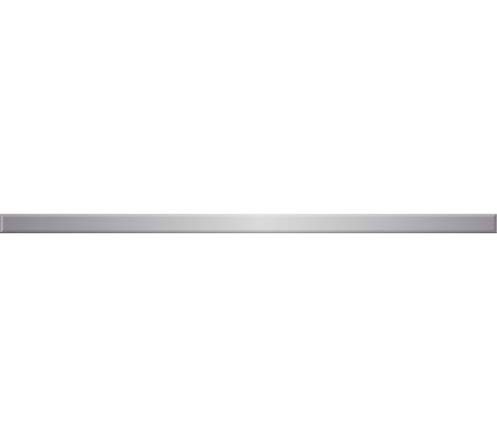 Бордюр Azori Ceramica stainless steel silver 2x63 см 1 шт. 837441007 1