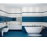 Бордюр Azori Ceramica vela indigo stella 50,5x6,2 см 1 шт. 587081002 2