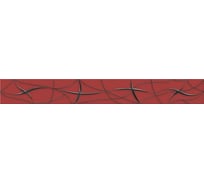 Бордюр Azori Ceramica vela carmin stella 50,5x6,2 см 1 шт. 587071002