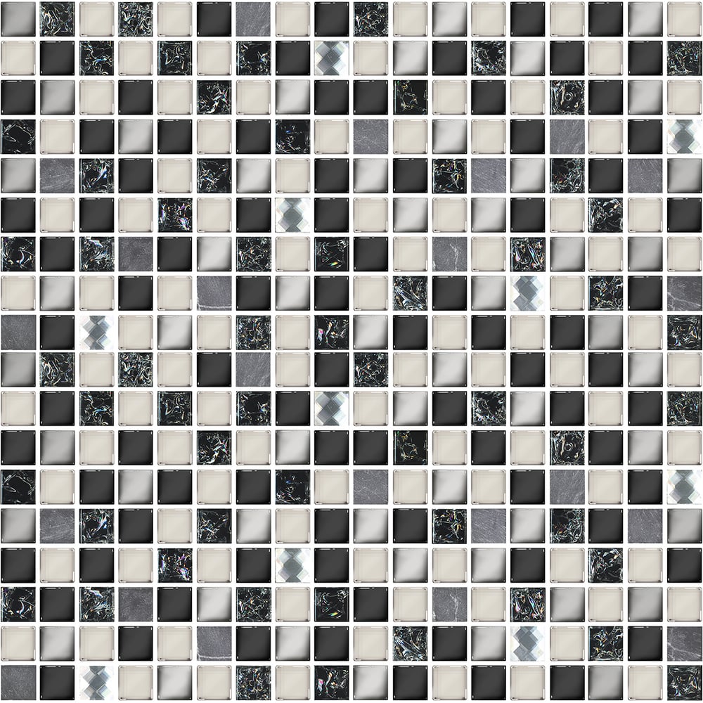 Мозаика Azori Ceramica vela nero, 30x30 см, 1 шт. 587423003 - выгодная ...