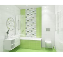 Плитка Azori Ceramica элара бьянка, 20.1x40.5 см 503941201