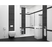 Плитка Azori Ceramica дефиле бьянка, 20.1x40.5 см, 502191201