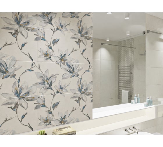 Панно Azori Ceramica palladio, 63x63 см, комплект из 2 плиток 00-00000612