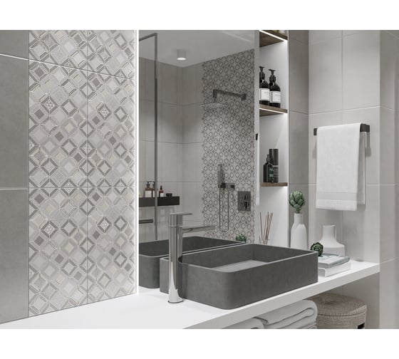 Плитка Azori Ceramica starck tessera 1, 20.1x40.5 см 509651101