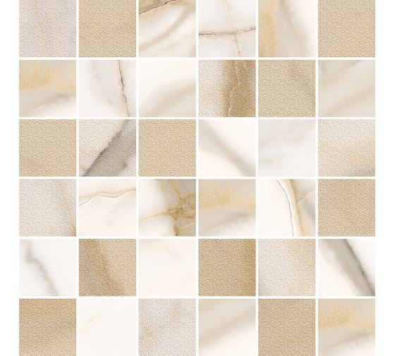 Мозаика Azori Ceramica apulia oro mosaic, 30x30 см, 1 шт. 587433005