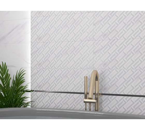 Плитка Azori Ceramica alpi geometria, 20.1x50.5 см 508811101