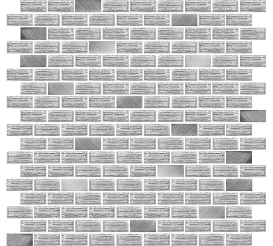 Мозаика Azori Ceramica devore light, 30x30.4 см, 1 шт. 587423001
