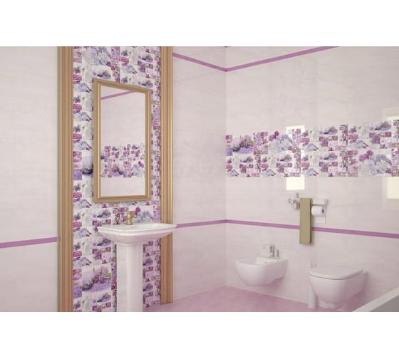 Декор Belleza Сирень 04-01-1-10-04-51-693-1 лиловый СК000011340