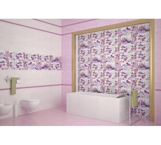 Декор Belleza Сирень 04-01-1-10-04-51-693-1 лиловый СК000011340