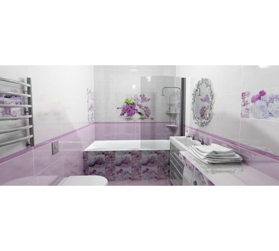 Декор Belleza Сирень 04-01-1-10-04-51-693-1 лиловый СК000011340