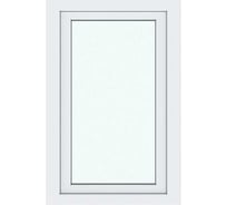 Окно ПВХ АМЕГА 1100x700 мм, поворотно-откидное правое, однокамерный стеклопакет ПВХ_972