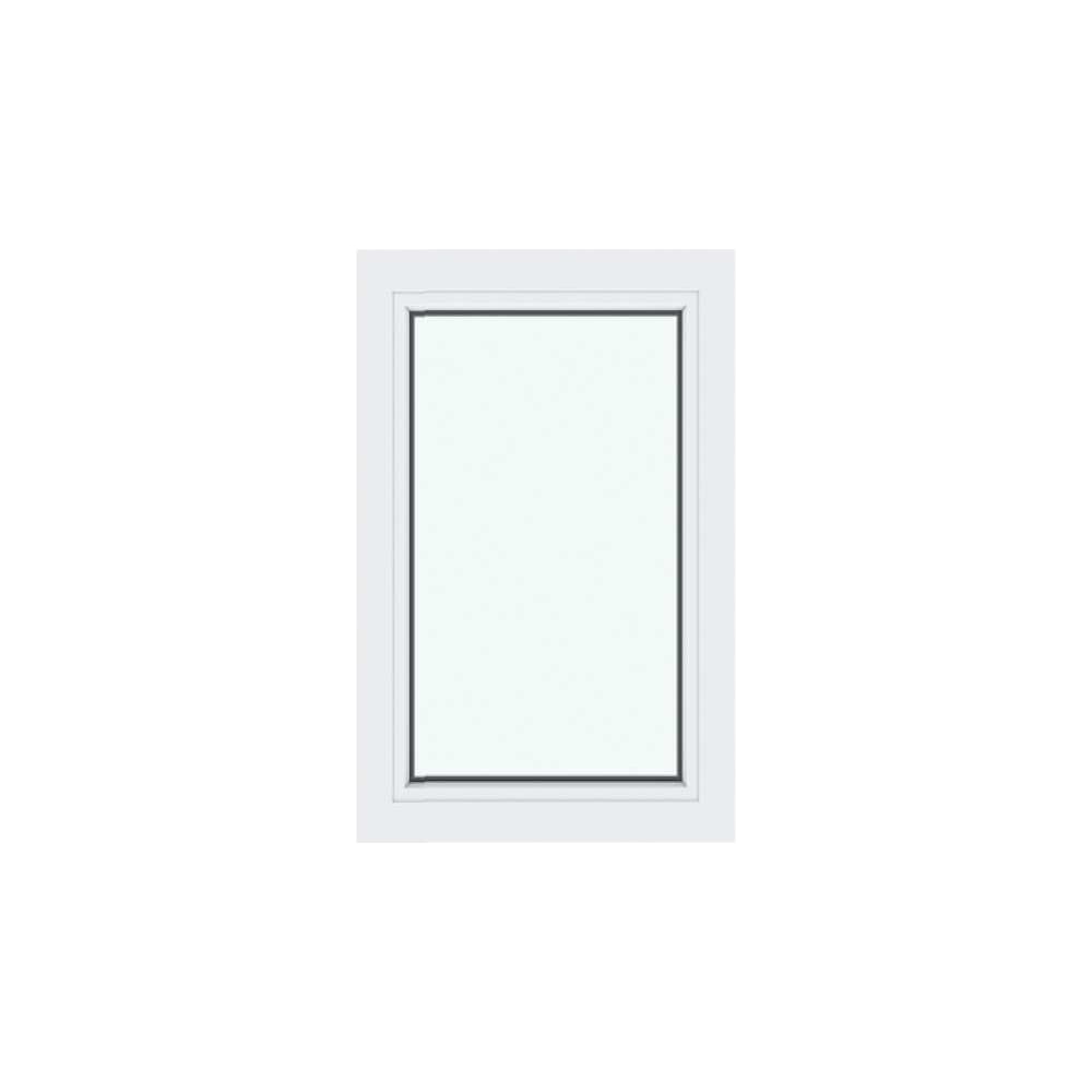 Окно ПВХ АМЕГА 900x600 мм, глухое, однокамерный стеклопакет ПВХ_969 ...