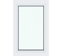 Окно ПВХ АМЕГА 900x600 мм, глухое, однокамерный стеклопакет ПВХ_969