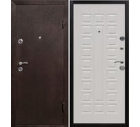 Входная дверь ООО ВДК ДМ Йошкар 70 Антик медь темный/МДФ Беленый дуб 960х2050 правая ДМ56